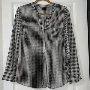 Talbots long sleeve blouse